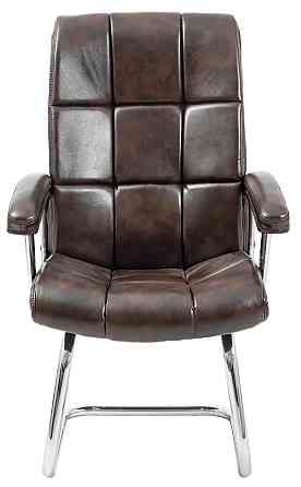 Офісне Конференційне Крісло Richman Arizona Titan Dark Brown CF Хром Коричневий Київ