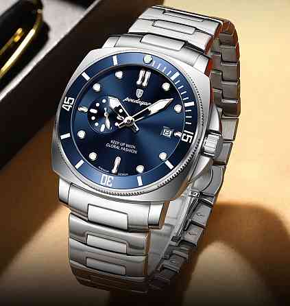 Годинник чоловічий наручний Poedagar Lion R-Series (2 ремінці) Київ