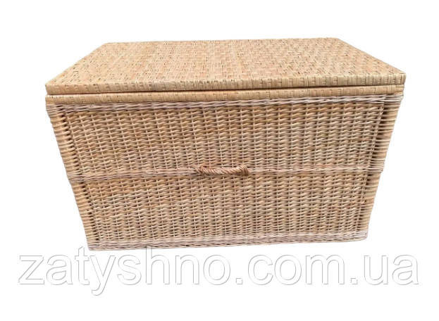 Ящик с крышкой из лозы большой Киев - изображение 1