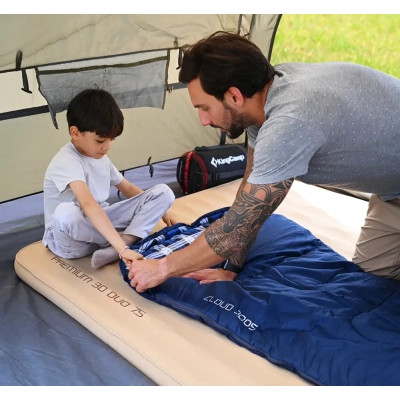 Спальний мішок KingCamp Cloud 300S Navy (KS2213_NAVY_L) Вінниця - фото 4