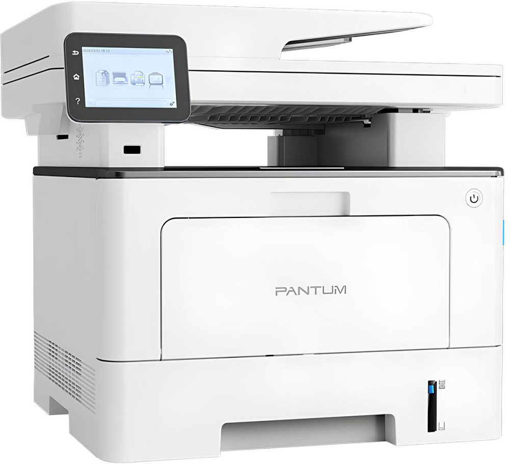 БФП А4 Pantum BM5110ADN (40 стор/хв, 1200x1200 dpi, duplex, ADF, Ethernet, touchscreen, білий) Вінниця - фото 3