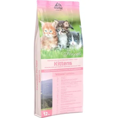 Сухий корм для кішок Carpathian Pet Food Kittens 12 кг (4820111140763) Вінниця - фото 1