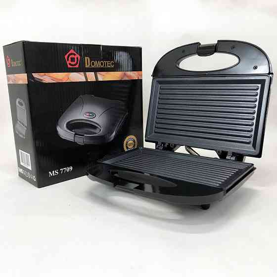 Большой электрический гриль DOMOTEC MS-7709, Гриль барбекю контактный с электронным управлением KL-68 Ивано-Франковск