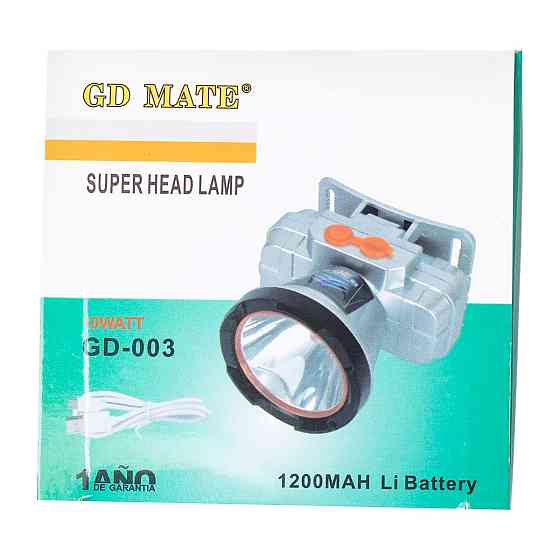 Yiwu Налобний ліхтар акумуляторний 8.5х8х6 см 10 В HP-JG-1 Коломия