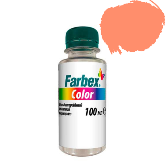 Водно-дисперсійний пігментний концентрат "Farbex Color", лососевий - 100 мл Харків
