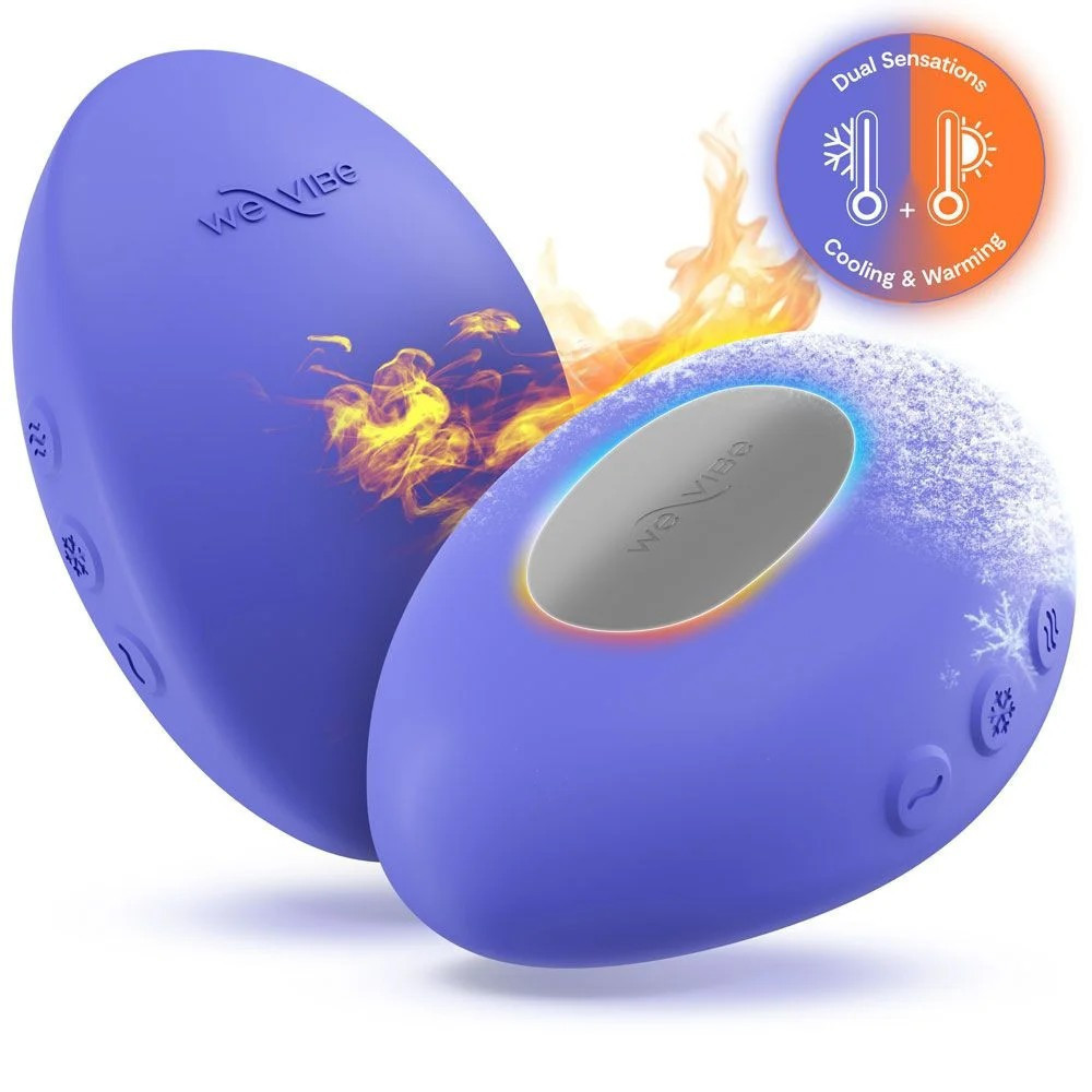Клиторальный вибратор We-Vibe Temp Lavender Blue с функцией нагрева и охлаждения, синий Sex Aura Киев - изображение 2