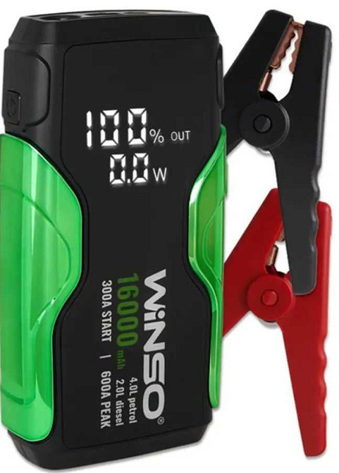 Портативний пусковий пристрій Winso Бустер 300A/600A Winso 16000mAh. Київ - фото 2