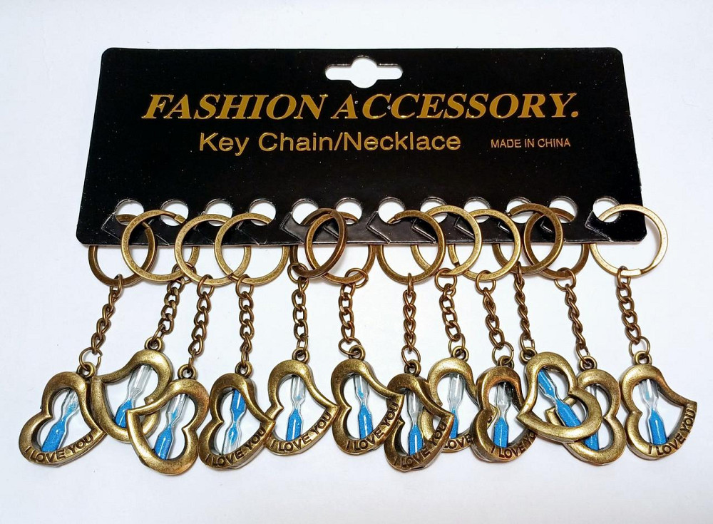 Брелок для ключів Годинник пісочний 12 шт Київ - фото 1