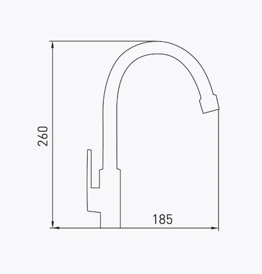 Монокран на холодную воду Mixxus Mono 03 хромированный высокий (MI1620) Черновцы - изображение 3