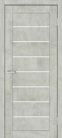 Міжкімнатні двері Оміс Lego 10 G Цемент 900х2000 мм Київ - фото 1