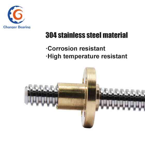 Винт з гайкою для 3D-принтера THSL-500-8D Київ