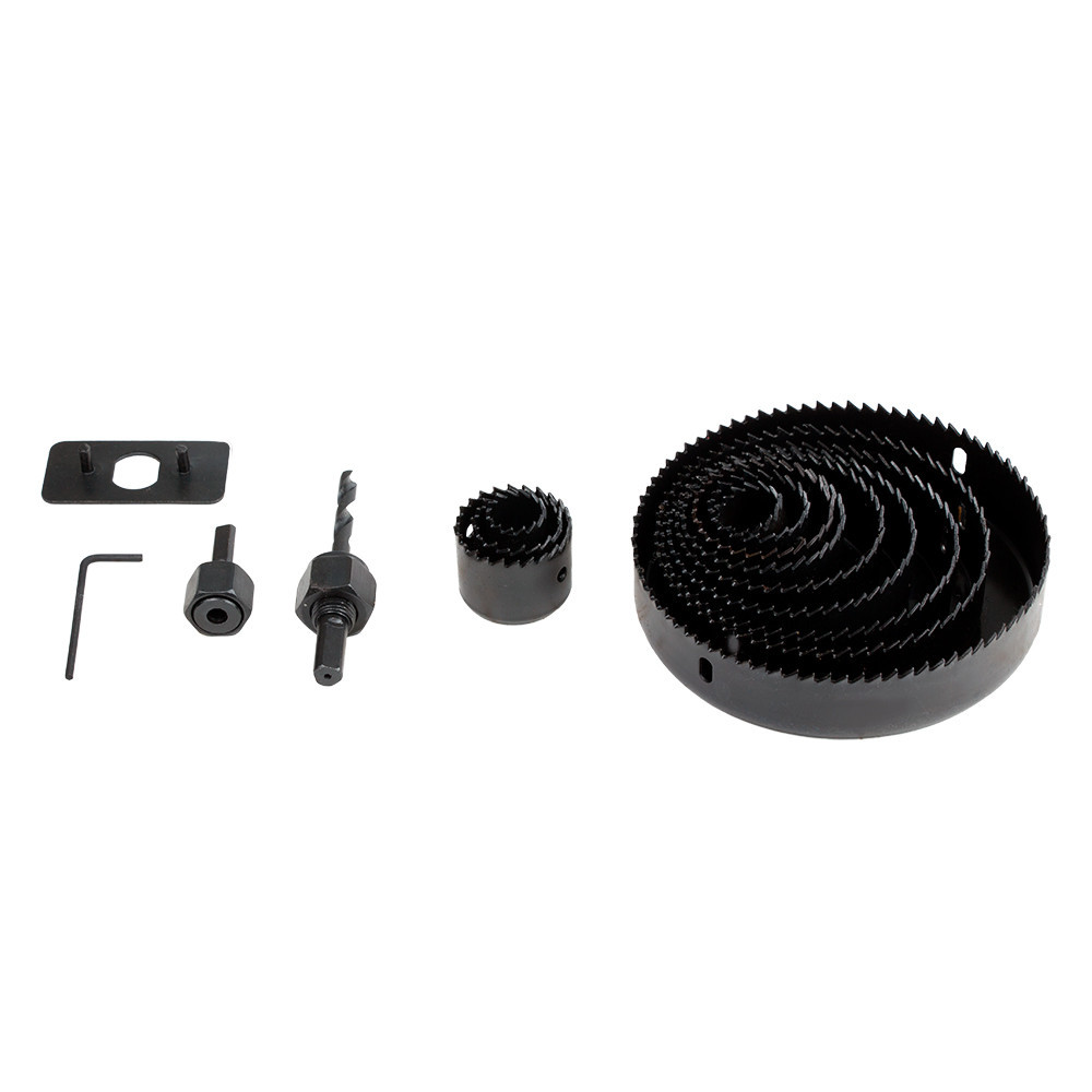 Коронки для дерева збірні Ø19, 22, 29, 32, 38, 44, 51, 64, 76, 89, 102, 127 мм SIGMA (1520161) Київ - фото 3