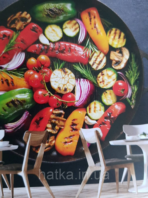 Шпалери вінілові на флізелін їжа і напої Київ - фото 6