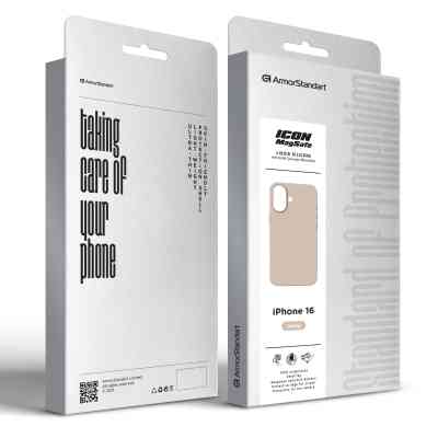 Чехол для мобильного телефона Armorstandart ICON2 MagSafe Apple iPhone 16 Ivory (ARM80180) Винница