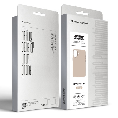 Чохол до мобільного телефона Armorstandart ICON2 MagSafe Apple iPhone 16 Ivory (ARM80180) Вінниця - фото 2