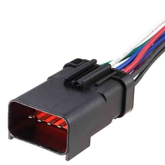 Разьем коннектор с проводом, 10-кон.,  54201016,  APTIV (Delphi) Америка универс., Ford Киев