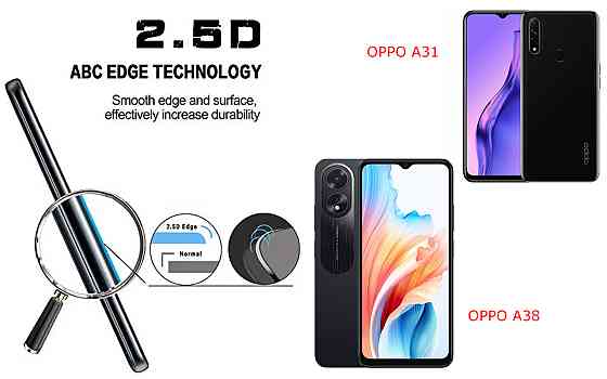 Защитное стекло ArmorGlass для OPPO A31, OPPO A38 – устойчивое к царапинам и ударам Киев
