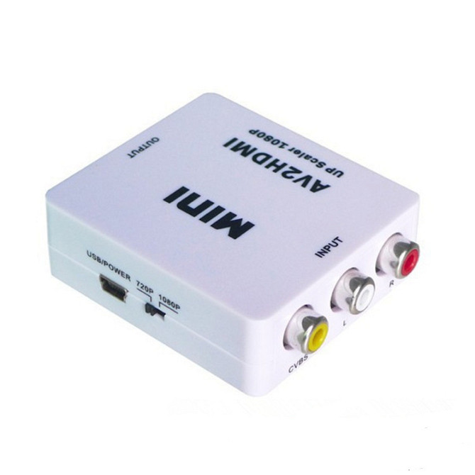 Конвертор AV в HDMI (3 гнездп RCA (IN) - гнездо HDMI (OUT)) Полтава - изображение 1