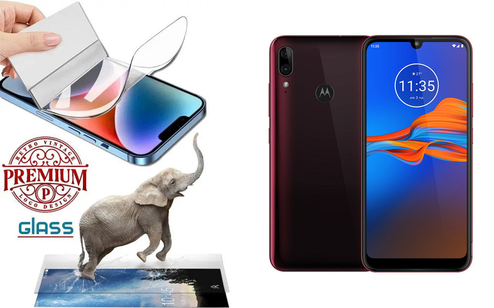 Полиуретановая пленка Motorola E6 Plus XT2025-2, Premium, толщина 0,2 мм Киев - изображение 1