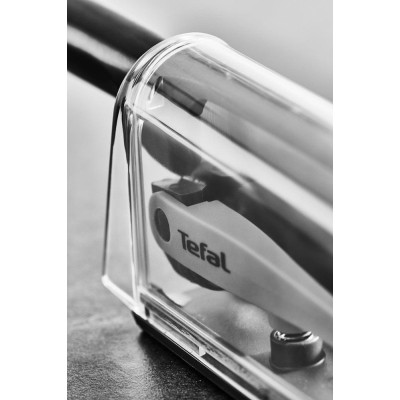 Кухонный нож Tefal Eversharp, 16.5см, з чохол-точило нержавіюча сталь, чорний (K2569004) Винница - изображение 12