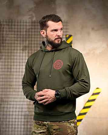 Милитари Худи Смерть зачекає oliva РП7404 Одесса