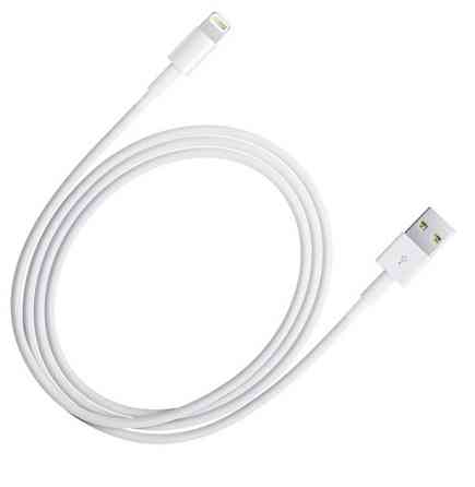 Кабель для iPhone 5/6/Ipad 4, 1.0м, білий Вінниця