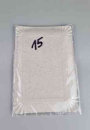 Тарілки святкові паперові 15*220"No15"Колочки 10 шт (1 пачка) Харків