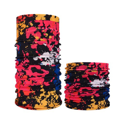 Баф бандана-трансформер, шарф из микрофибры, универсальный, принт клякса №12 Киев - изображение 1