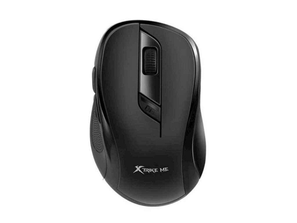 Мишка бездротова GW-109 6 кнопок/USB 2.4GHz/600-1200DPI/250Hz чорна ТМ XTRIKE Solmir Київ - фото 1