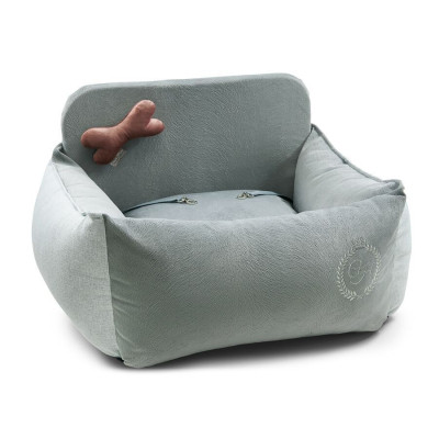 Автомобільне крісло для тварин Chloe's Home Paris M/L 65х45 см сіре (CLH1028) Вінниця - фото 1