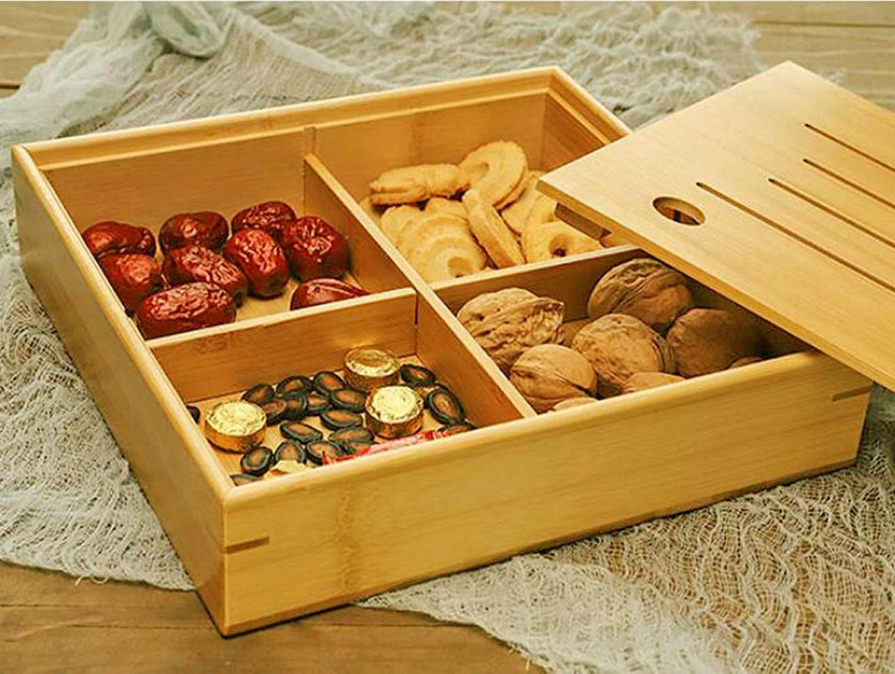 Менажница деревянная 