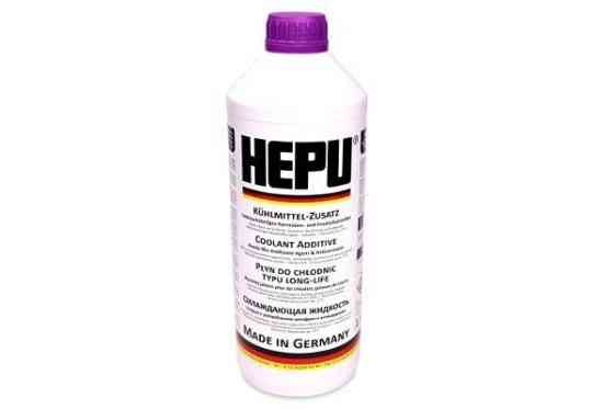 HEPU P900-RM12-PLUS — Антифриз готовий до використання 1.5L | Фіолетовий | -38°C | Ready Mix | Преміум Longlife захист Ковель