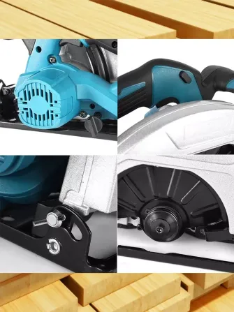 Акумуляторна циркулярна пилка KRAFFTEC 48V 10800 об/хв 800 Вт Київ - фото 4