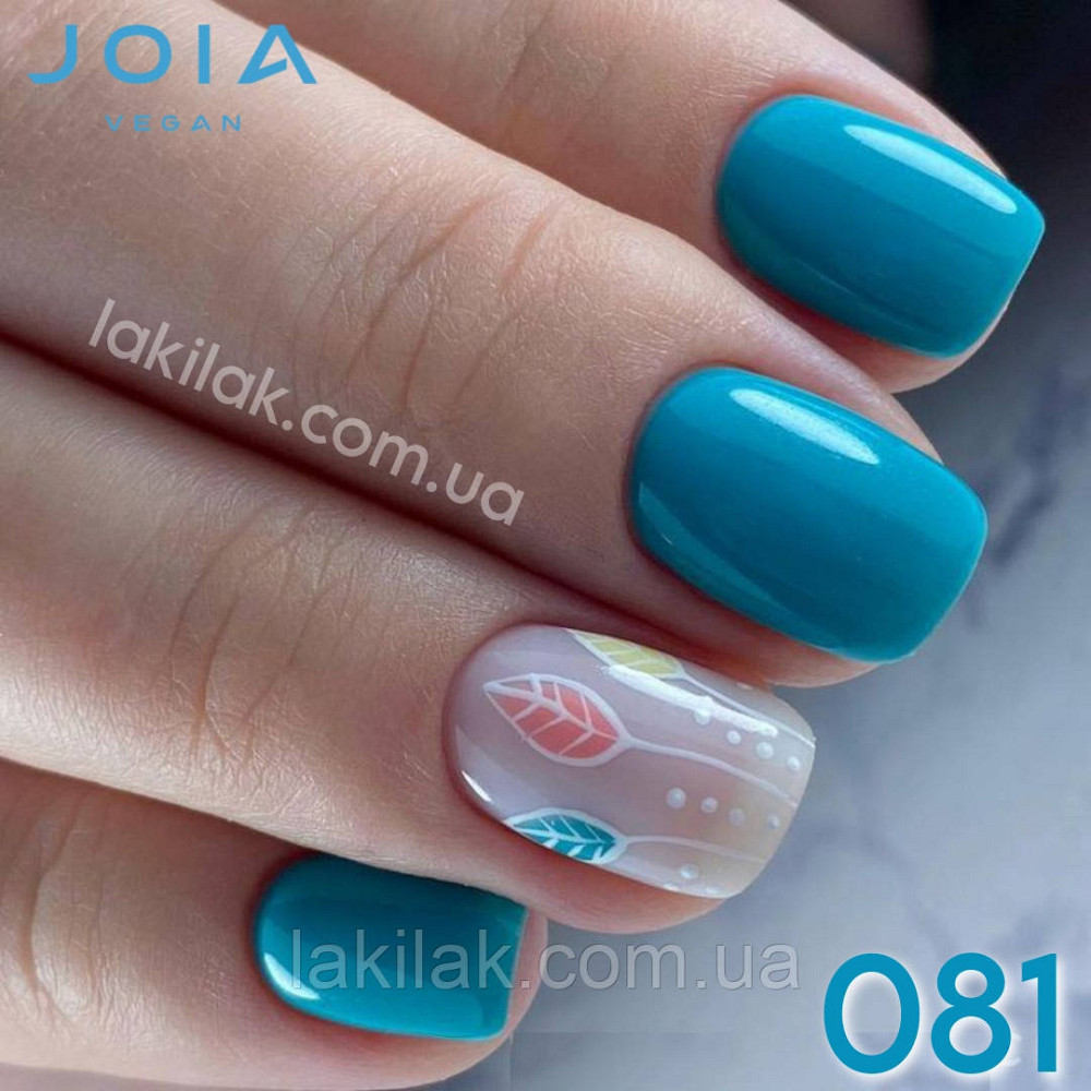 Гель-лак JOIA vegan 081 лазурний, 6 мл Херсон - изображение 1