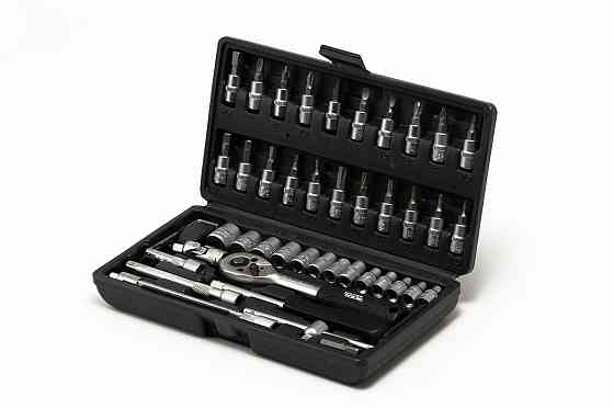 MASTERTOOL Набір інструментів MASTERTOOL ¼" 46 шт 4-14 мм кейс 78-6046 Киев