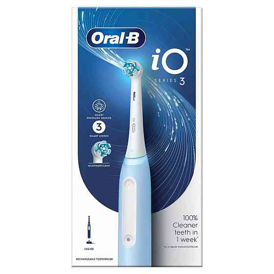 Зубна електрощітка Braun Oral-B iO Series 3 iOG3.1A6.0 Ice Blue ( 25320 ) Харьков