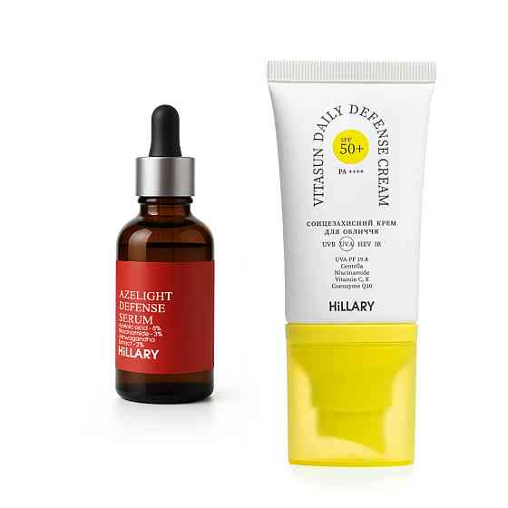 Комплекс для сяйва й захисту шкіри SPF50 Hillary Brightening and Skin Protection Complex Київ