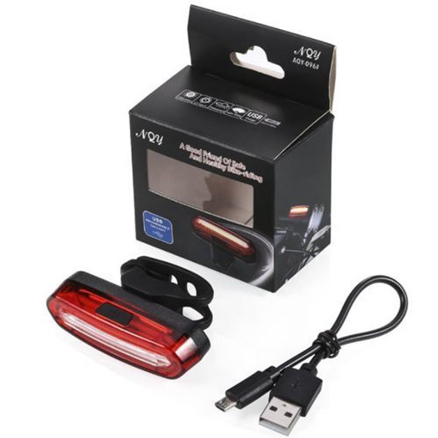 Велофара ліхтар Ліхтар стоп для велосипеда/самоката на акумуляторі AQY-096-COB, JA-433 Велосипедний ліхтар Київ - фото 5