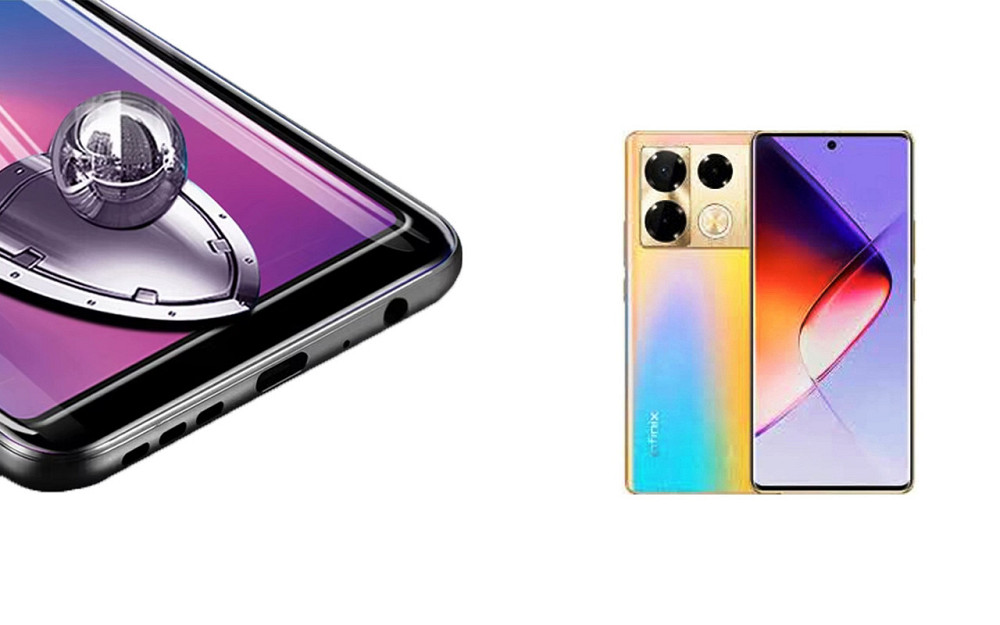 Захисне скло DefenzoGlass для Infinix Note 40, Note 40 Pro – подвійна міцність Київ - фото 1