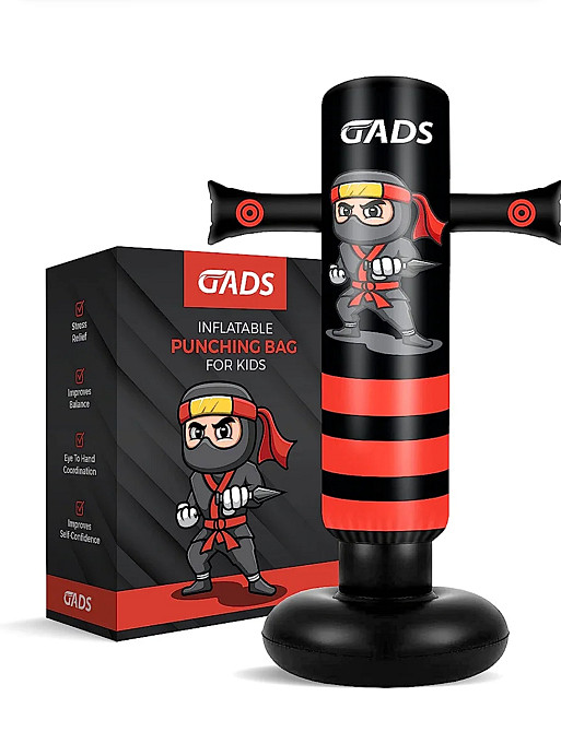 Надувний боксерський мішок для дітей і дорослих Gads Луцк - изображение 1