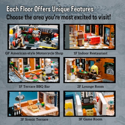 Конструктор Pantasy Original Моторесторан (85024) Винница - изображение 5