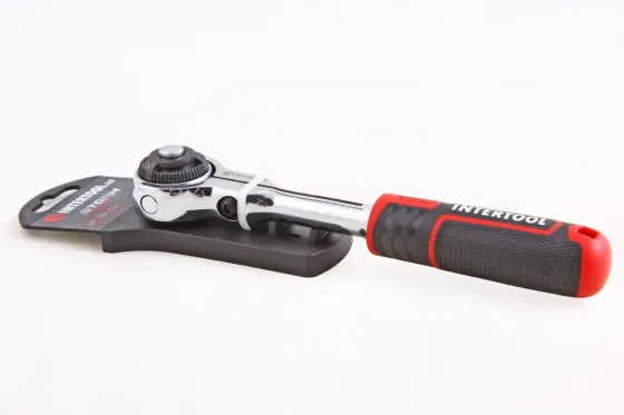 Ключ тертя 3/8 72 зуба Intertool Storm поворотний Вінниця