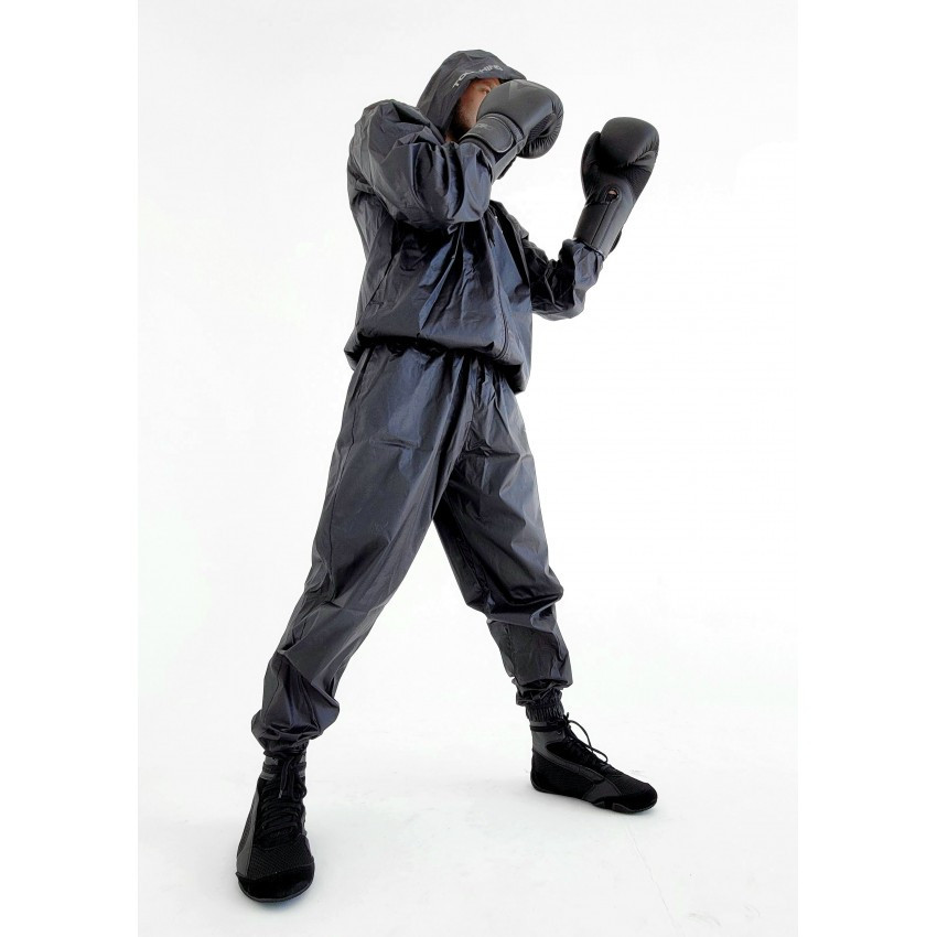 Костюм для похудения с капюшоном V`Noks Scath Grey мужской спортивный сауна для сгонки веса S/M Киев - изображение 3