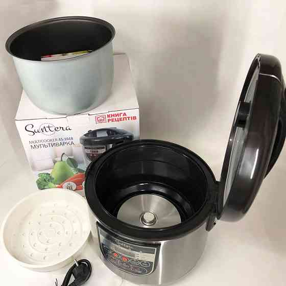 Пароварка для кухні побутова Suntera AS-1010S 900 Вт, Мультиварка 5 літрів, Мультиварка 5 л RB-34 Івано-Франківськ