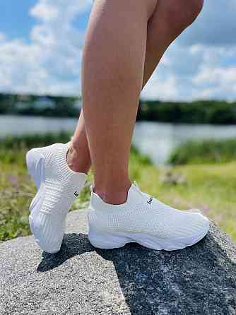 LB Сліпони жіночі LB 778-2 білі (весна-літо, сітка) (5073) Коломия