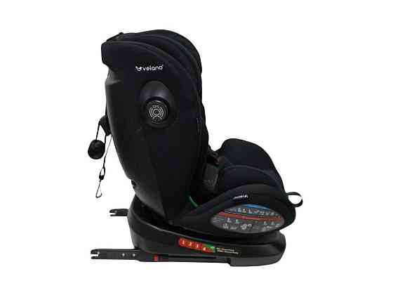 Автокресло VELANO Aura 360° i-Size 40-150 см, ISOFIX, black Киев