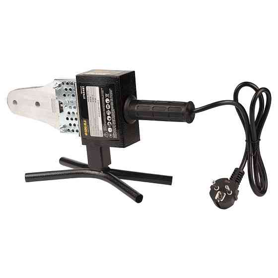 Паяльник для пластикових труб 600 Вт 20-32мм металевий кейс SIGMA (2743481) Київ