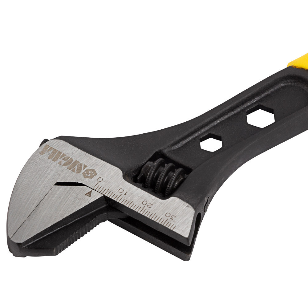 Ключ разводной с переставной губкой 250мм, 0-35мм CrV (TPR) SIGMA (4100931) Ровно - изображение 8