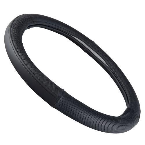 Чохол на кермо VLOD-24UC29 BK M чорний з BO Харків - фото 7