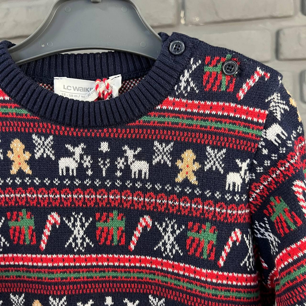 Дитяча Кофта LC Waikiki Синя 9-12міс (74-80см) пакунок малюка Киев - изображение 2